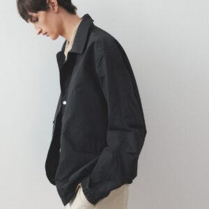 regular fit nylon utility jacket