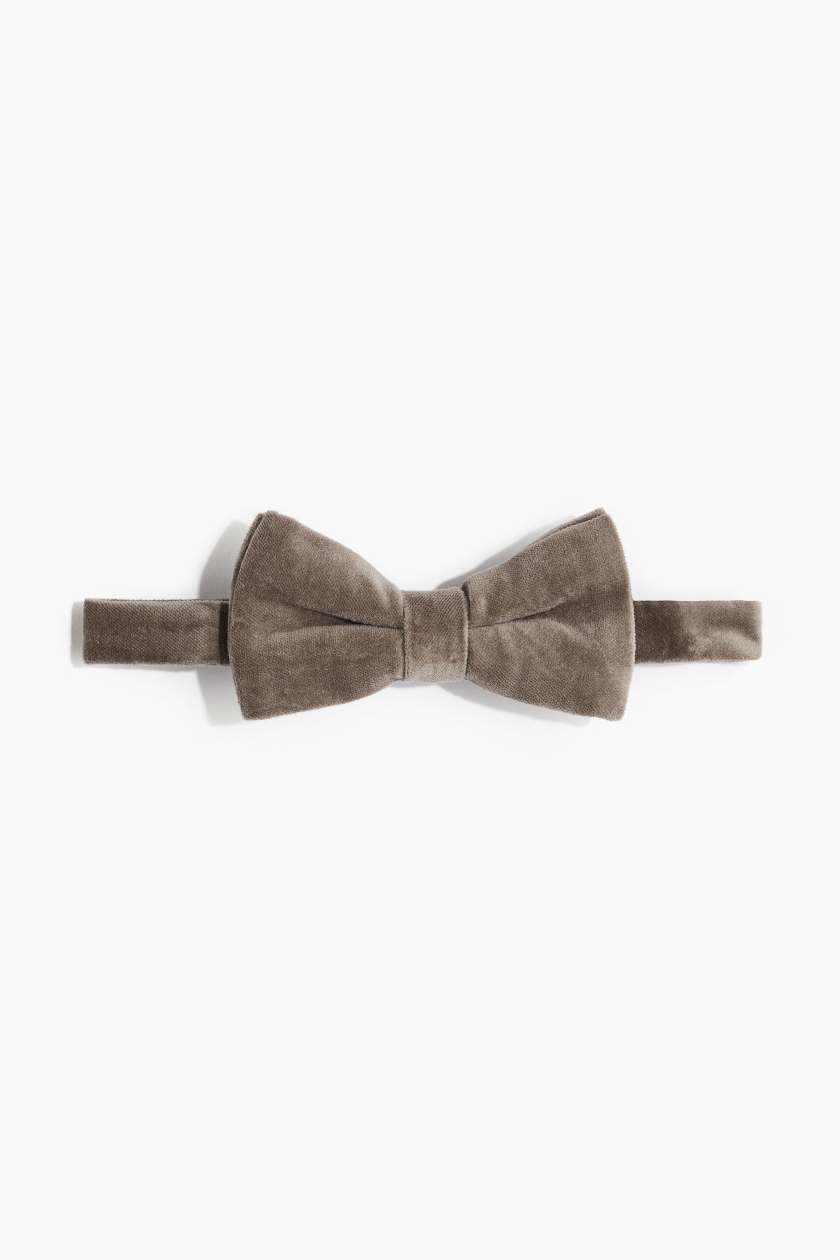 velvet bow tie