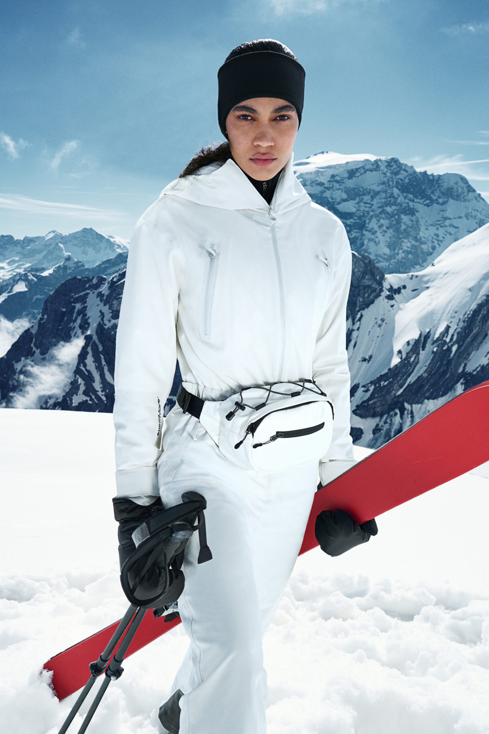 ski suit with stormmove™