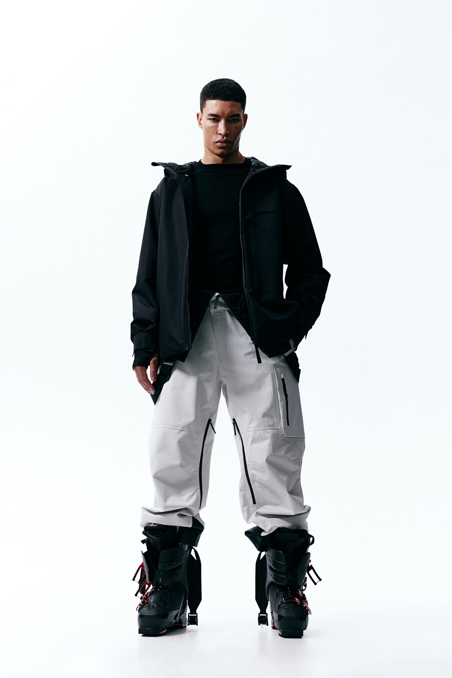 regular fit padded ski jacket with stormmove™