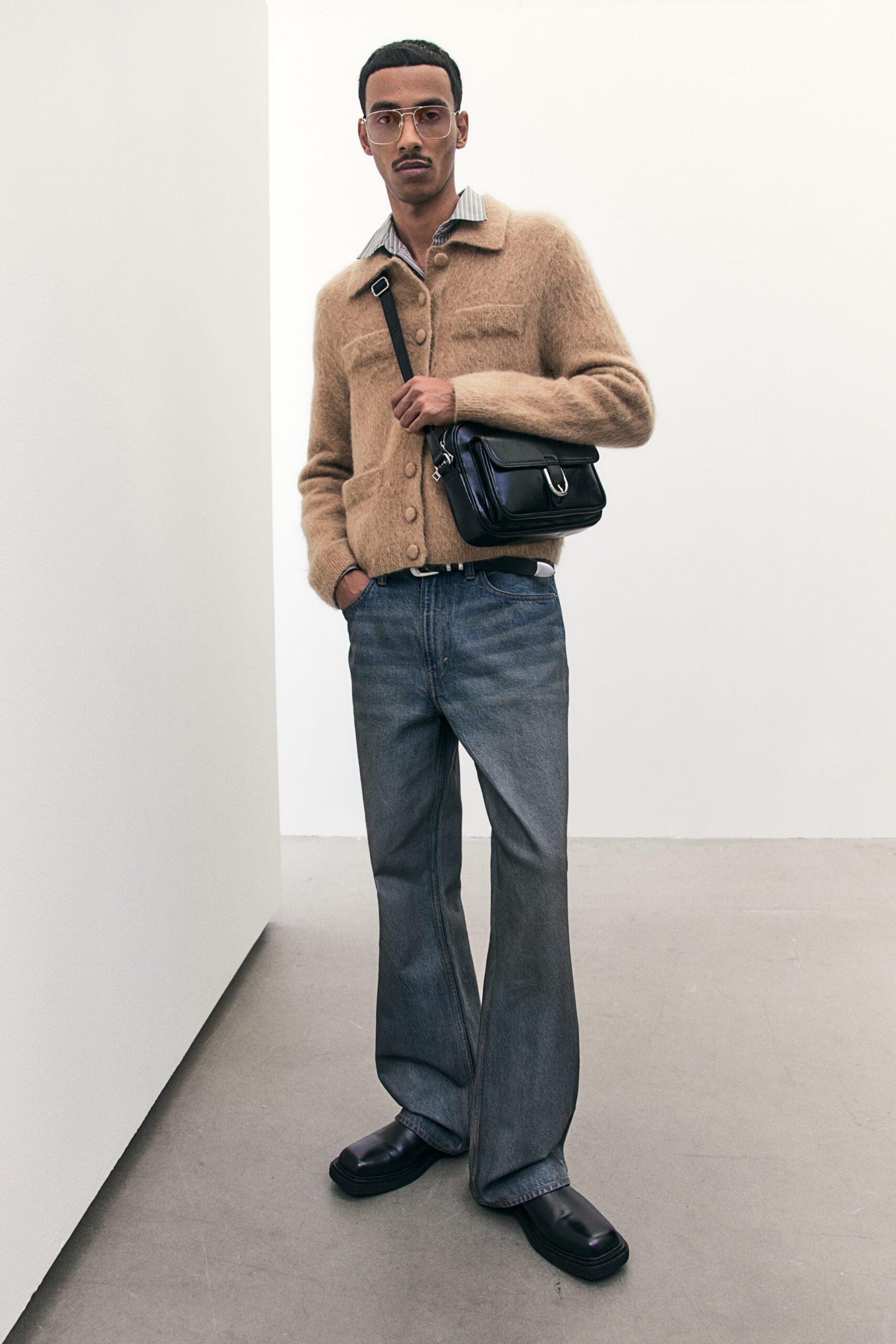 bootcut regular high jeans