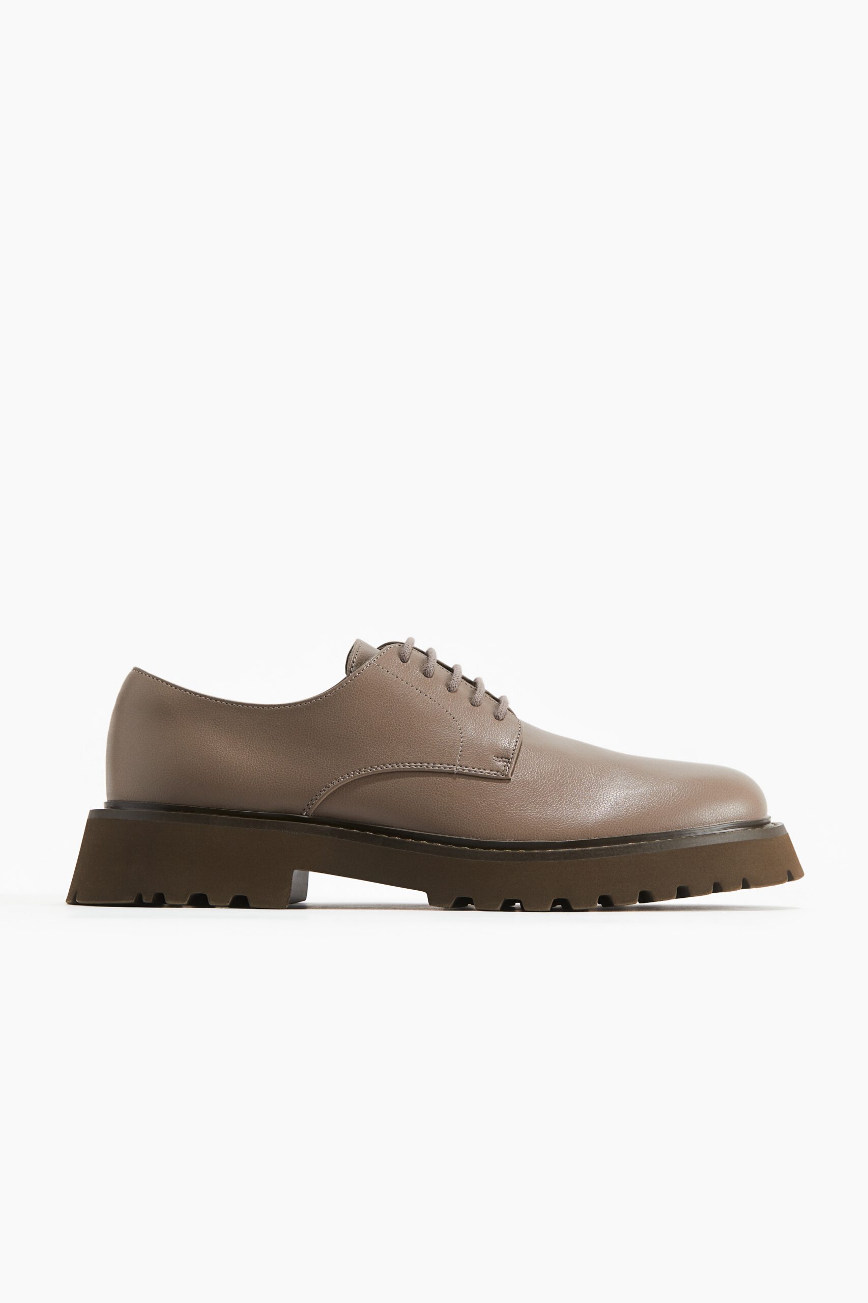 chunky derby shoes