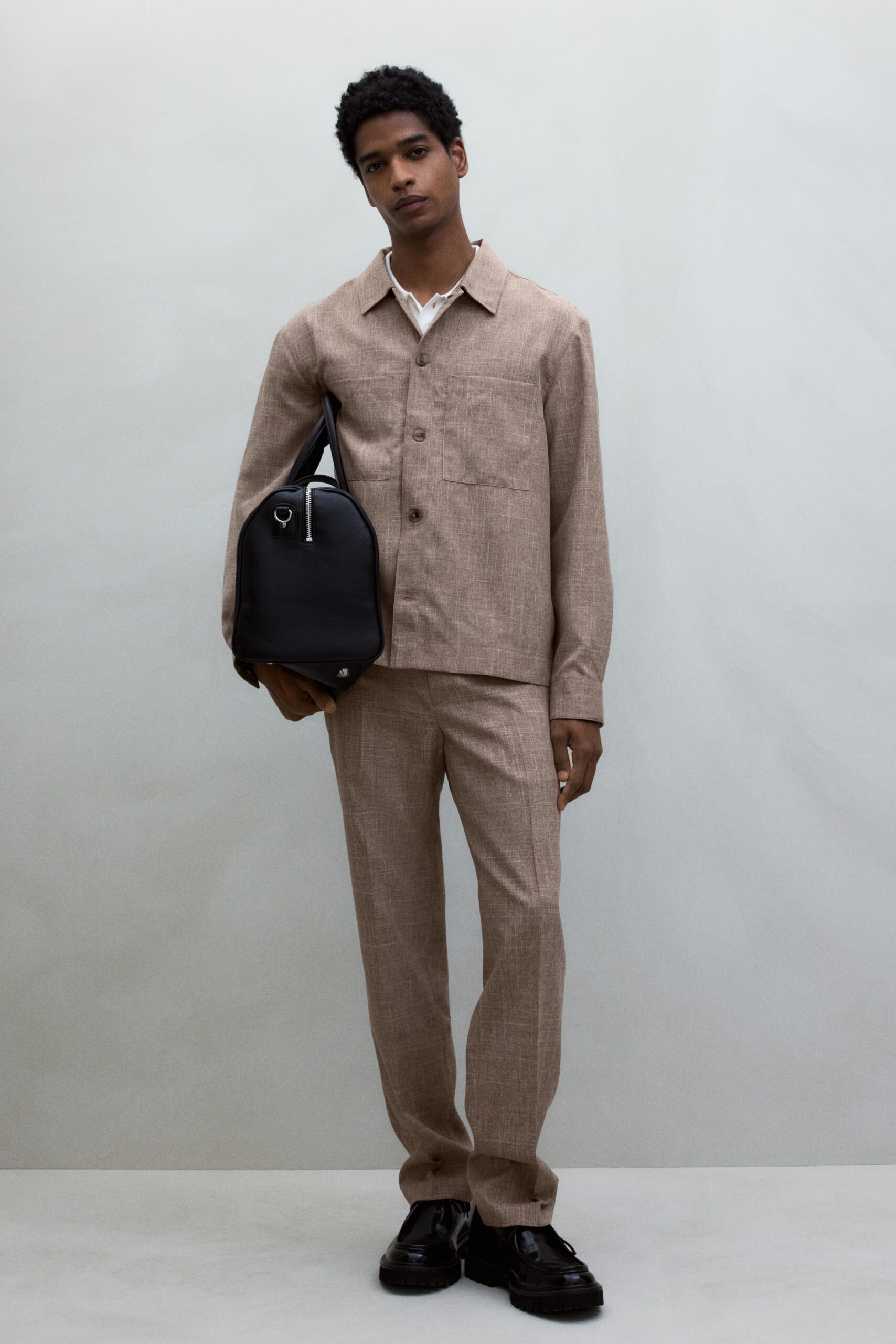 regular fit suit pants