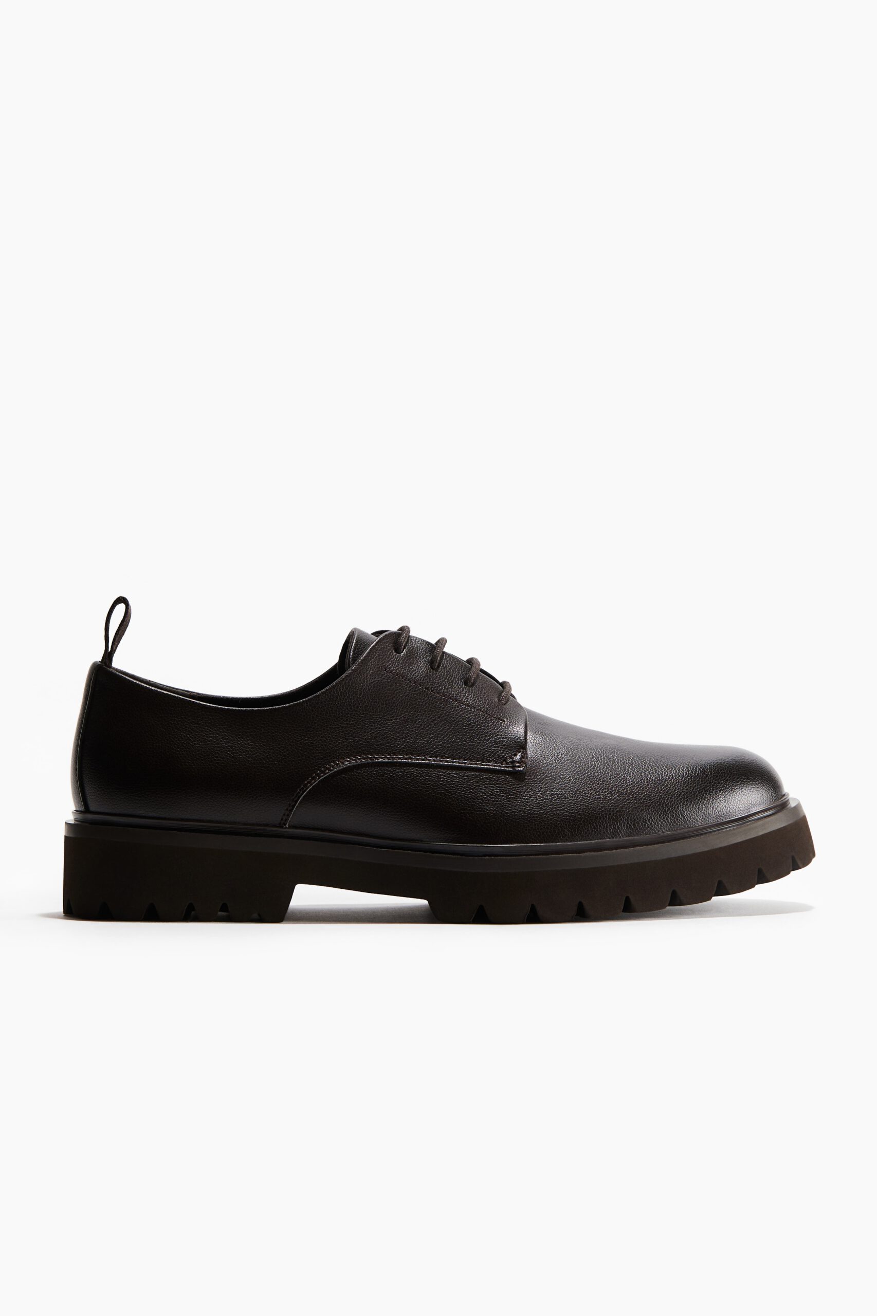 chunky derby shoes