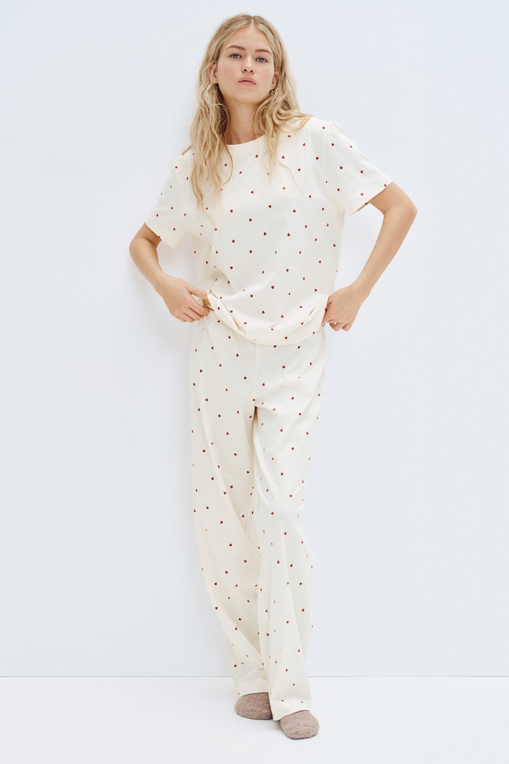 jersey pyjama set