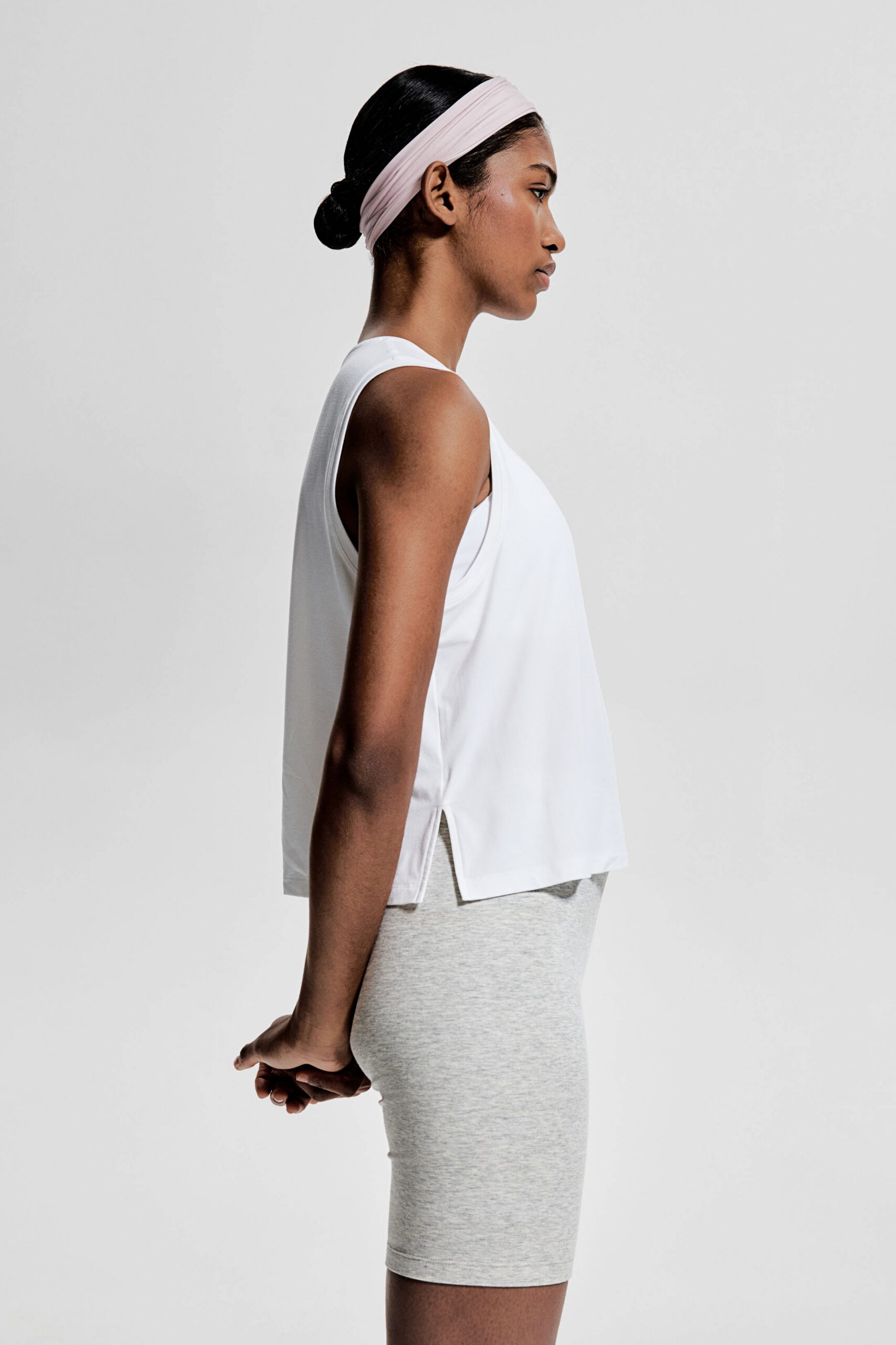 boxy style activewear tank with drymove™