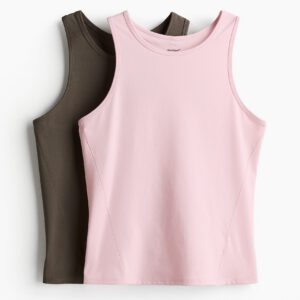 2 pack activewear tanks with drymove™