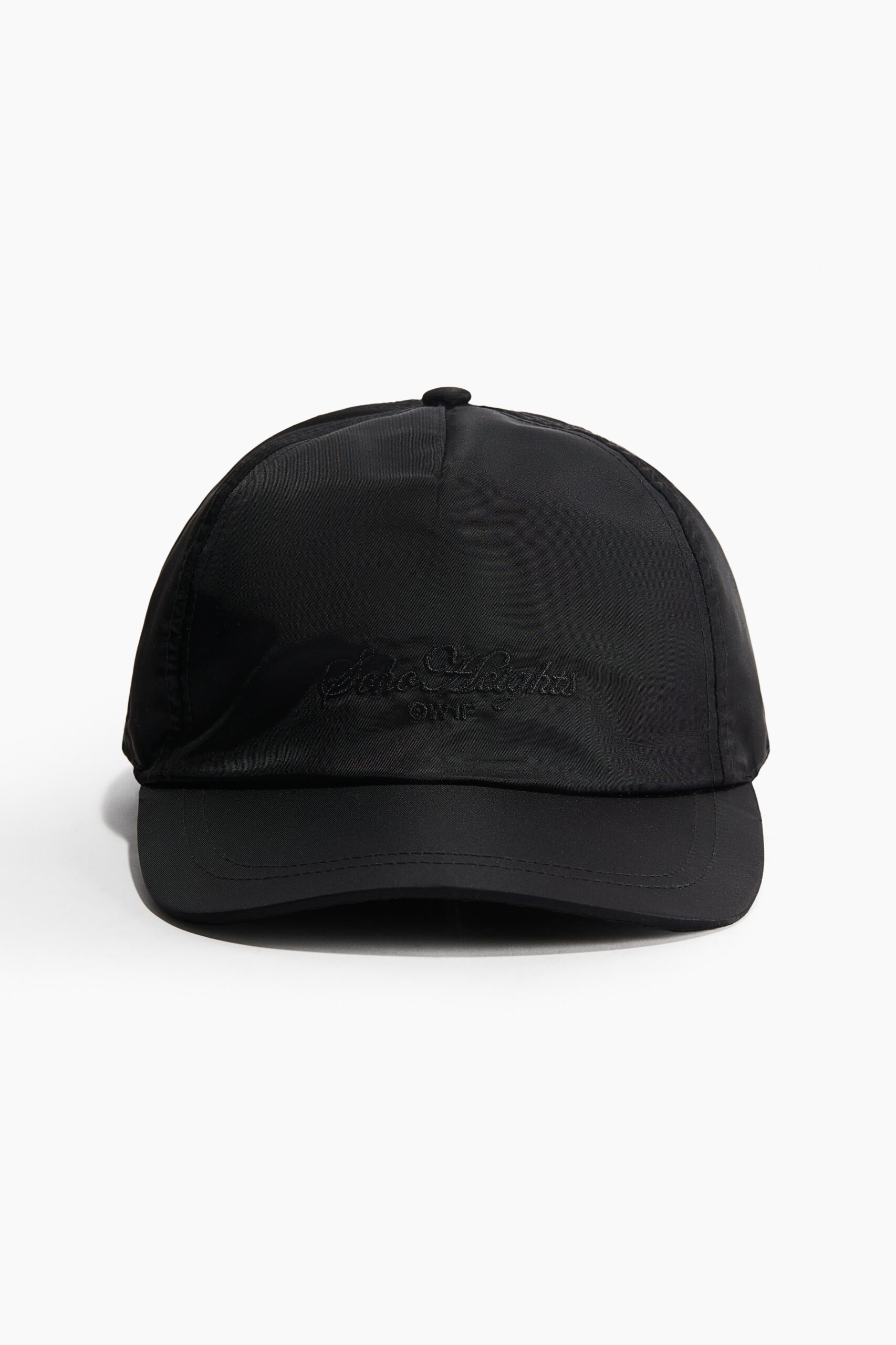 embroidered design nylon cap
