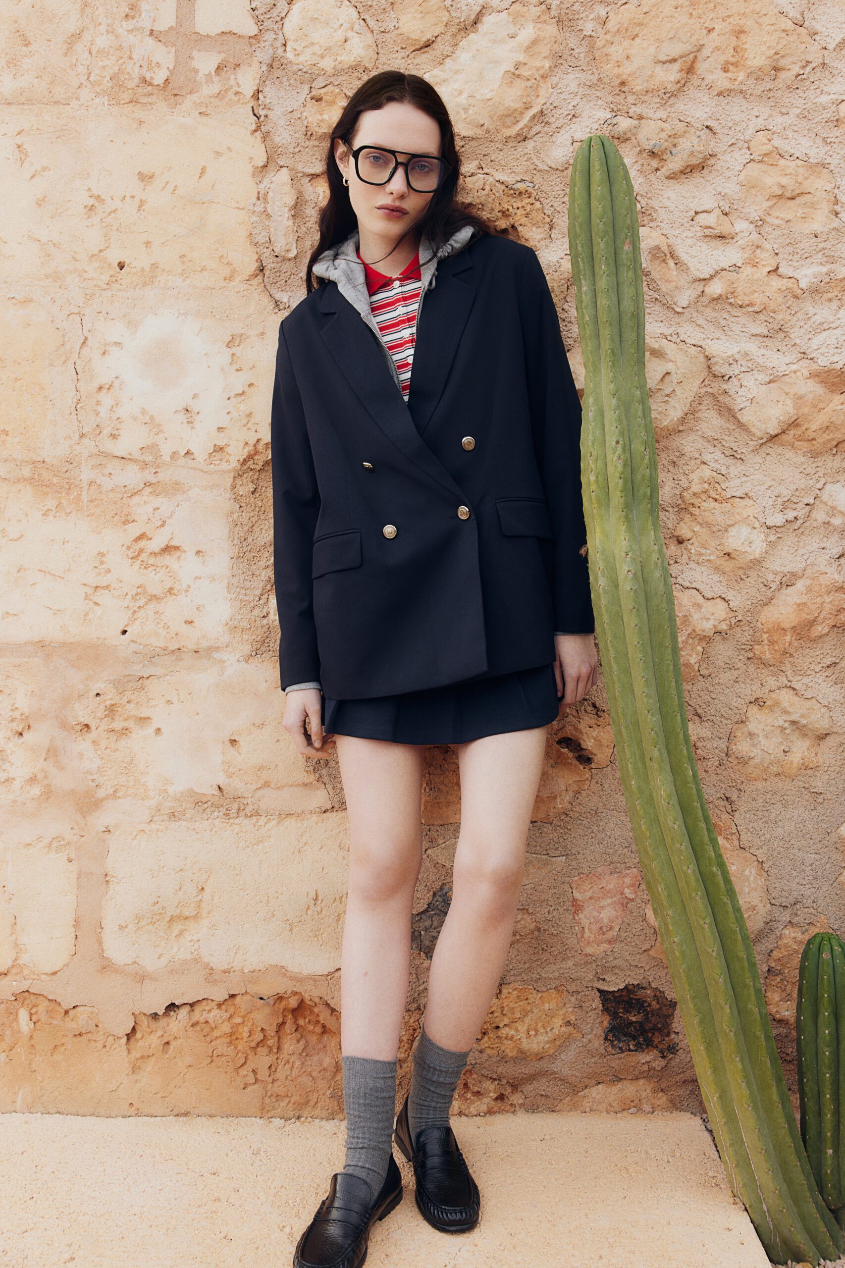 double breasted blazer